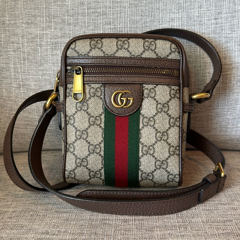Gucci Ophidea Messenger Crossbody Bag
